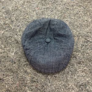 Janie and Jack denim cabbie hat 0-6 months